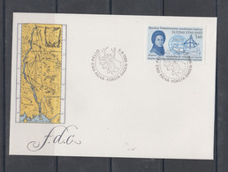 Finland 1986 Mi 1002 FDC Maps,joint Issue,Lappland - Autres & Non Classés