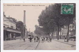 CP 93 NEUILLY PLAISANCE Boulevard De La Marne Et La Maltournée - Neuilly Plaisance
