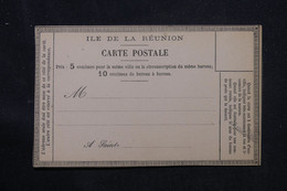 RÉUNION - Carte Précurseur De La Réunion Non Circulé - L 75320 - Cartas & Documentos