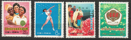 China / Cina 1973 Table Tennis Friendship Mi.1140-1143 MNH - Unused Stamps