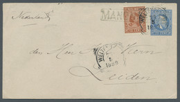 Niederländisch-Indien - Ganzsachen: 1899, Ganzsachenumschlag Wilhelm III., 20 Cent Ausgabe 1878 Als - Netherlands Indies