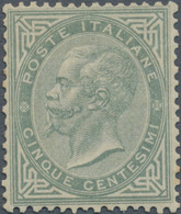 Italien: 1866, 5 C Grey-green Mint Never Hinged, The Stamp Is Good Centered And Perforated, All In G - Nuevos