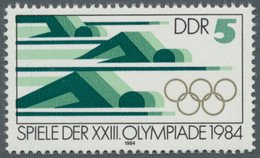 DDR: 1984, Olympische Sommerspiele Los Angeles, Nicht Verausgabte Sondermarke Zu 5 Pf. Postfrisch, F - Other & Unclassified