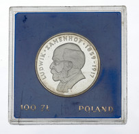 Polen: 1979, 100 Zloty-Sonderprägung Mit Abbildung "Ludwik Zamenhof" Aus 625er Silber In Der Origina - Polonia