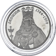 Polen: 1988, 500 Zloty-Sonderprägung Mit Abbildung "Jadwiga" Aus 750er Silber In Polierter Platte. D - Polonia