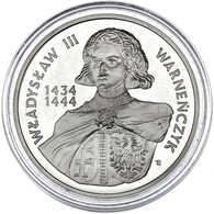 Polen: 1992, 200.000 Zloty-Sonderprägung Mit Abbildung "Wladyslaw III." Mit Brustpanzer Aus 750er Si - Polonia