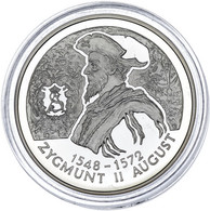Polen: 1996, 10 Zloty-Sonderprägung Mit Abbildung Des Kopfbildes ""Zygmunt II. August" Aus 925er Sil - Polonia