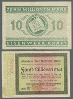 Deutschland - Notgeld - Rheinland: 1918-1923, Partie Von 10 Verschiedenen Notgeldscheinen Mit U.a. D - [11] Emisiones Locales
