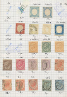 Italien: 1862-1980, Bestand In 2 Auswahlheften Mit U.a. Diversen Besseren Werten Ab Der Klassik, Mic - Colecciones