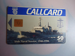 IRELAND USED CARDS  BOATS SHIPS - Boats