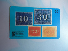 BRAZIL   USED CARDS STAMPS - Stamps & Coins