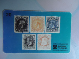 BRAZIL   USED CARDS STAMPS - Stamps & Coins