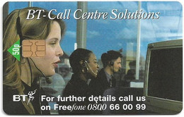 UK - BT (Chip) - PRO089 - BCI-008 - BT Call Centre Solutions, 50P, 3.050ex, Mint - BT Promozionali