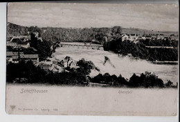 Schaffhausen. Rheinfall.  Dr. Trenkler Co, Leipzig. 7580. - Hausen Am Albis 