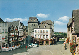 Linz, Die Bunte Stadt Am Rhein, Burgplatz, Mercedes Benz Oldtimer 1970's (pk71744) - Linz