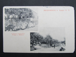 AK SIEGHARDING B. Andorf B. Schärding Binderei Bäckerei 1907  ////   D*46903 - Schärding