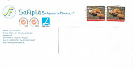 Portugal Cover With Traditional Sweets Stamps - Brieven En Documenten
