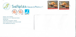 Portugal Cover With Traditional Sweets Stamps - Brieven En Documenten