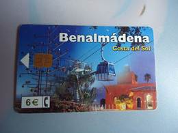 SPAIN  USED  CARDS  TELLEFERIC BENALMADENA TIR 180.000 - Altri & Non Classificati
