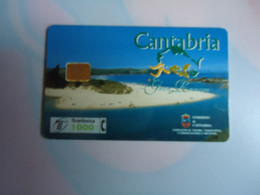 SPAIN   USED CARDS  LANDSCAPES  CADABRIA  132000 - Landscapes