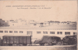 69 -- Lyon -- Pavillon Ville De Marseille -- Exposition Internationale -- 1914 -- Wagons - Otros