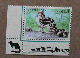 Vi02-01 : Nations-Unies (Vienne) / Protection De La Nature - Civette à Bandes - Unused Stamps