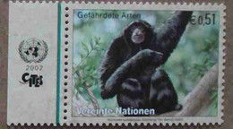 Vi02-01 : Nations-Unies (Vienne) / Protection De La Nature - Siamang (Hylobates Syndactylus) - Unused Stamps