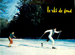 LE SKI DE FOND * Sports D'hiver * Thème Sport Ski Skieur - Sport Invernali