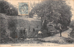 93-MONTFERMEIL-L'ABIME- FONTAINE DE JEAN VALJAN, V HUGO LES MISERABLES - Montfermeil