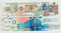 (W129) Finland  1985  Centenary Of Finish Banknote Printing, Booklet, MNH - Booklets