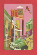 TELECARTE 50 U TIRAGE: 500 000 EX. France Télécom Destinations:N°12 CUBA --- X 2 Scan - Telefone