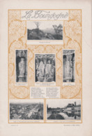 La Bourgogne  Tiré à Part Sur Poèmes,  Airs Populaires, Chansons & Musique Vers 1900 Dijon Auxerre Sens Autun - Corse