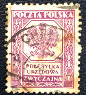 Polska - Polen - P4/5 - (°)used - 1933 - Michel 17 - Wapen - Service