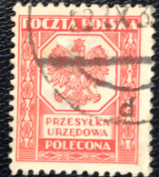 Polska - Polen - P4/5 - (°)used - 1933 - Michel 18 - Wapen - Oficiales