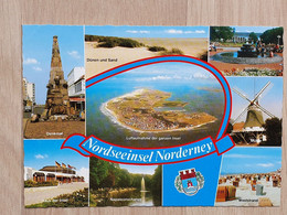 Ansichtskarte - Norderney - 8 Ansichten - Norderney