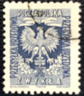 Polska - Polen - P4/5 - (°)used - 1954 - Michel 27 - Staatswapen - Oficiales