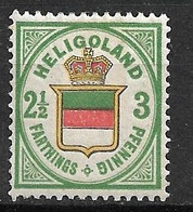 Allemagne   Heligoland         N° 16  Neuf  *       B/TB   - Héligoland