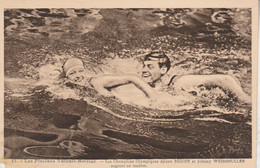 75016 - PARIS - Les Piscines Auteuil Molitor - Les Champions Olympiques Aileen Riggin Et Johnny Weissmuller - Non Classificati