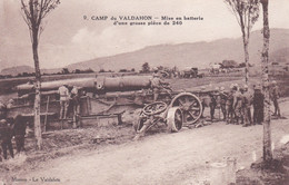 Camp Du Valdahon Mise En Batterie D'une Grosse Pièce De 240 Canon - Ausrüstung