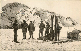 Luchon Superbagnères * Le Plateau Et Le Mont Céciré Sous La Neige * Ski Sport D'hiver Skieurs - Superbagneres