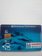 ALLEMAGNE GERMANY HAGEN BATTERIE DAUPHIN DOLFIN S 97 12DM UT - Dauphins