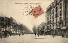 75 - PARIS - Arrondissement 19 - Rue D'Allemagne - Arrondissement: 19