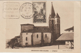 France Carte Maximum 1946 Oradour Sur Glane 742 - 1940-1949