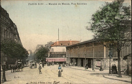 75 - PARIS - Arrondissement 19 - Rue Secretan - Marché De Meaux - Arrondissement: 19