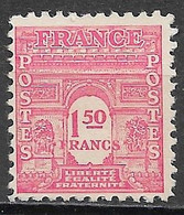 France 1944. Scott #476D (M) Arc De Triomphe - 1944-45 Triomfboog