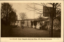 75 - PARIS - Arrondissement 20 - Patronage Saint-Pierre - Ménilmontant - Rue Des Pyrénées - Salle Des Fêtes - Enseignement, Ecoles Et Universités