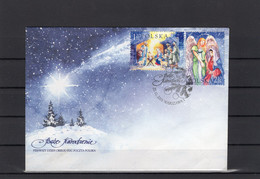 Poland/Pologne 2003 - Christmas - FDC - Merry Christmas -  Excellent Quality - Sonstige & Ohne Zuordnung