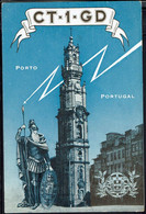 Thèmes - Carte Radio Amateur Porto CT-1GD  "Emilio Carneiro Magalhaes" Corr. Vers Croix Nivert 3 Fév. 1953 - Paris - - Radio Amatoriale