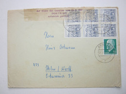 1962 , Brief Aus  ARNSTADT Mit  Zoll - Zensur  Nach  Ahlen - Altri & Non Classificati