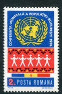 ROMANIA 1974 Census Congress MNH / **..  Michel  3218 - Neufs